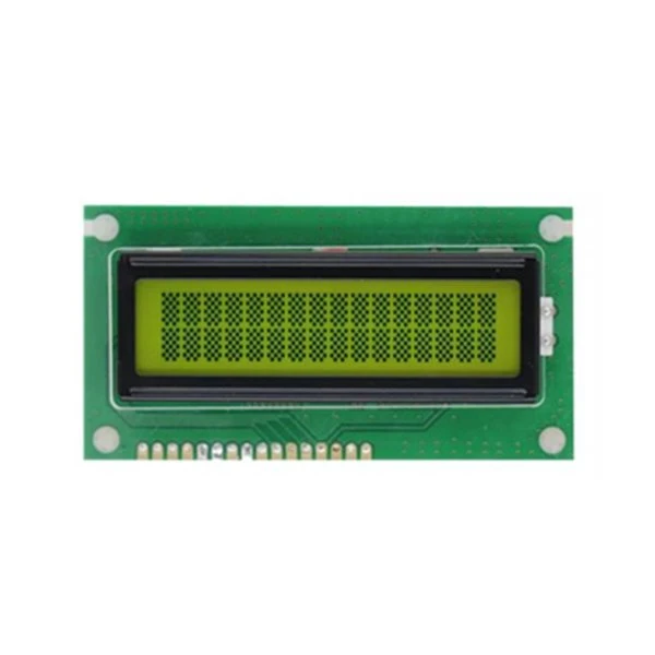 16*2 Yellow-Green Monochrome Lcd Display